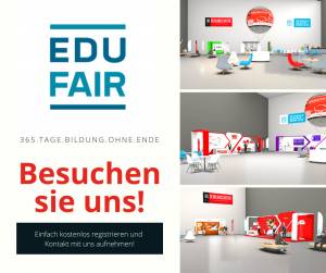 Besuchen Sie uns auf der EduFair