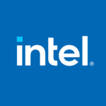 Intel Logo blau